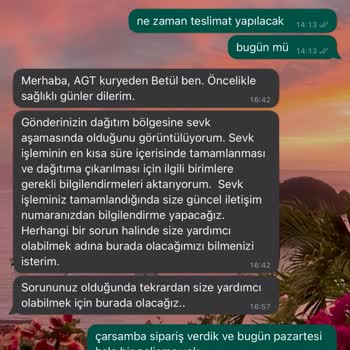 AGT Kurye (aynigunteslim.com) Kargo Teslimatı Yapılamaması