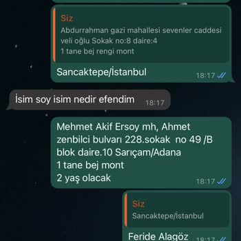 Minicababys (Instagram) Param Yenildi Ürünüm Gelmedi