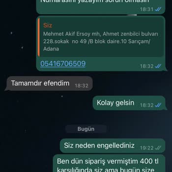 Minicababys (Instagram) Param Yenildi Ürünüm Gelmedi