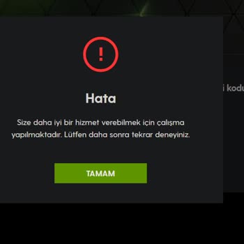 Geforce Now Kod Aktif Etme Hatası