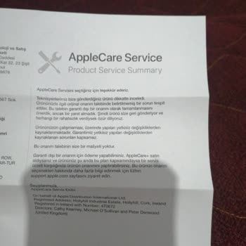 Apple Teknik Servis Garantisi Doluyor Diye Telefonumu İncelemedi