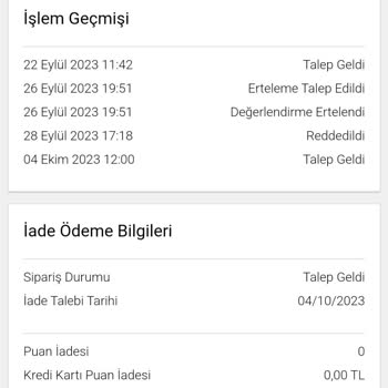N11 Kayıp Ürünün Yapılmayan Ücret İadesi