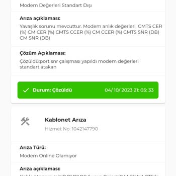 Kablo Net İnternet Kopma Ve Yavaşlama Sorunu Ve Çözümsüzlük.