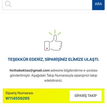Amazon.com.tr Siparişimi Göndermedi
