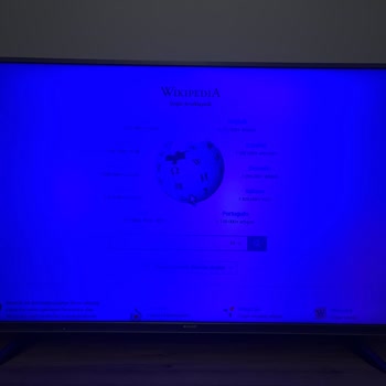 Arçelik 49L 8900 5A LED-Mavi Ekran Problemi!