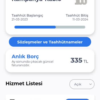 TÜRKSAT Kablo Net Faturası