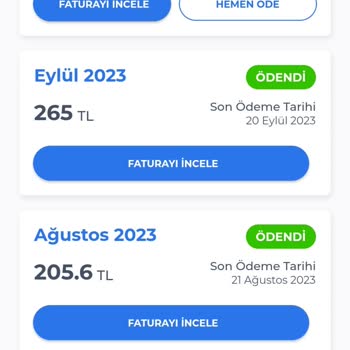 TÜRKSAT Kablo Net Faturası