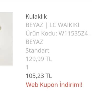 LCW'den Yanlış Ürün Gönderildi, İletişim Kuramıyorum