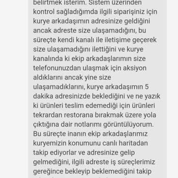 Trendyol İadesiz İptal Edilen Sipariş