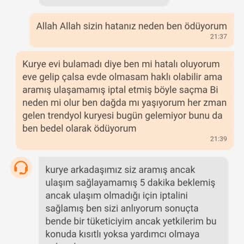 Trendyol İadesiz İptal Edilen Sipariş