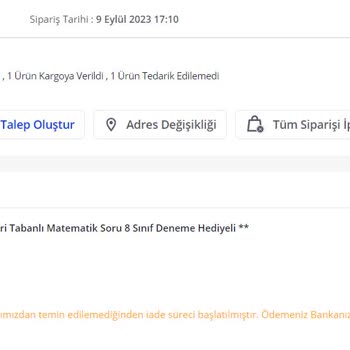 Pazarama'dan Bir Daha "Asla" Alışveriş Yapmayacağım!