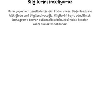 Instagram Hesabım Askıya Alındı