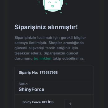 Shiny Force Geç Kargo Gönderimi