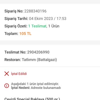Trendyol Para İadesi Gerçekleşmedi