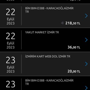 Eshot Kartımda Yaşadığım Sorunlar