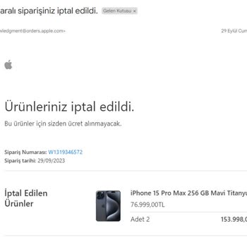 Akbank Apple Provizyon Sorunu Destek "0"