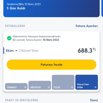 Turkcell Paket Aşım Sorunu