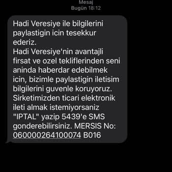 Hadi TOM Pay İzinsiz Bilgi Kullanımı