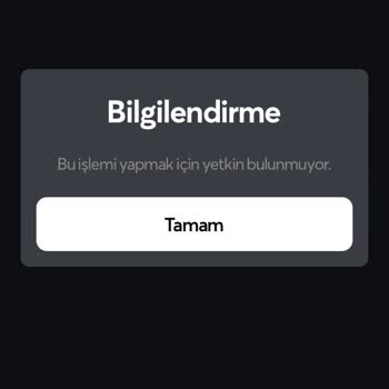 Papara Hesabı İçin Yetkim Yok