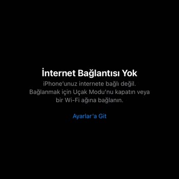 Vodafone Mobil Veri İle Apple Store Bağlanamıyorum.