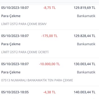 İş Bankası ATM'den Çekilen Paraya Ekstra Ücret Alınması