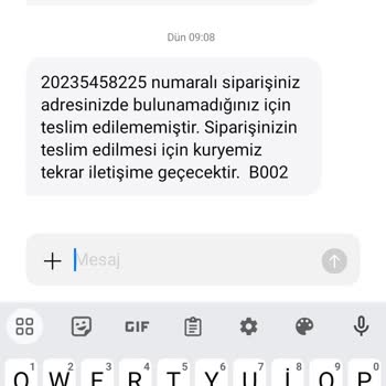 Kuryenet 2 Hafta Oldu Kurye Gelmedi
