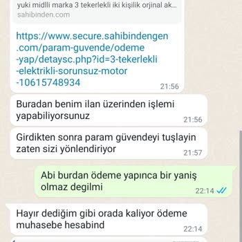 Sahibinden.com'da Ödeme Problemi