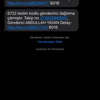 MNG Kargo Bayrampaşa Terazidere Şubesi Kargomu Teslim Etmiyor