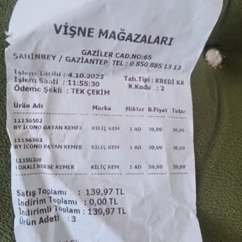 Vişne Mağaza Kasa Ve Etiket Fiyat Sorunu