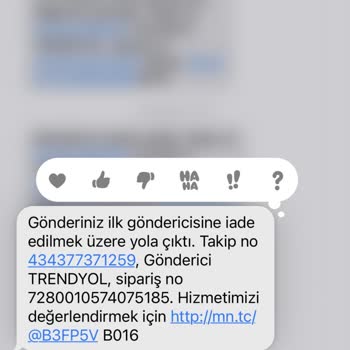 MNG Kargo Sorumsuz Eleman Geri Giden Kargo