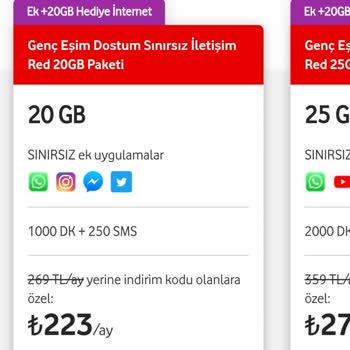 Vodafone De Tarife Sorunu