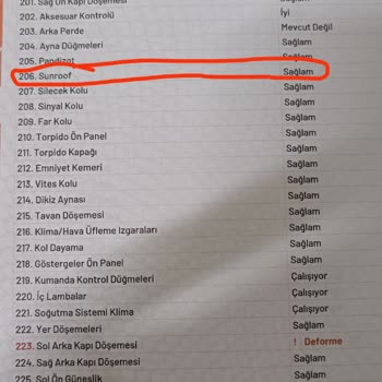 Pilot Garage Sunroff Ve Start Stop Çalışmıyor Buna Sağlam Raporu Veriliyor