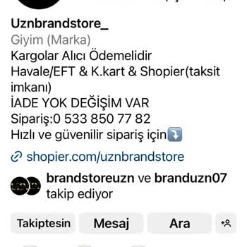 Uznbrandstore Müşteriyle Dalga Geçiyor, Israrla Yanlış Ürün Gönderiyor!