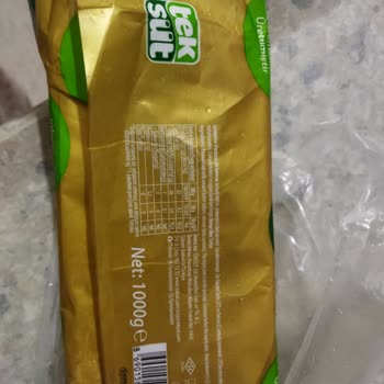 Teksüt 1 Kg Tereyağ KÜFLENMİŞ/BOZULMUŞ