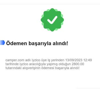 Camper İade Ödemesinin Alınamaması