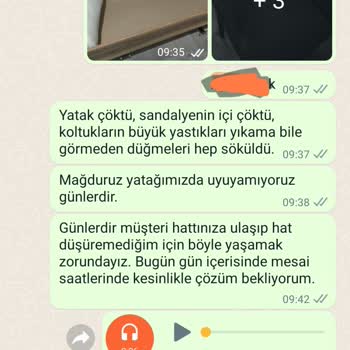 Gündoğdu Mobilya'dan Aldığım Ürünlerle İlgili Sorun