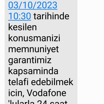 Vodafone Sürekli Konuşma Kesintisi