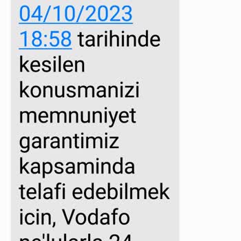 Vodafone Sürekli Konuşma Kesintisi