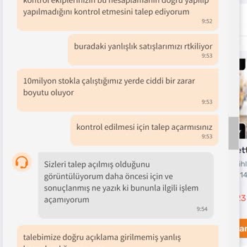 Trendyol Partner Mağaza Destek Yetersizliği Ve Yanlış Hesaplanan Puan
