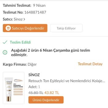 Sinoz Retouch Krem Ve Fiyatı Hakkında