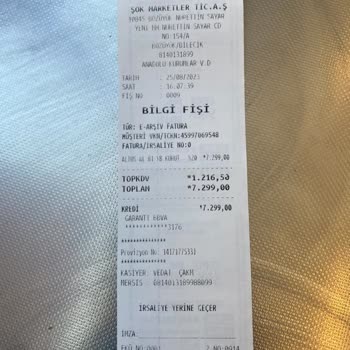Sok Market 40 Günü Aşkındır Ürünümü Teslim Etmiyor