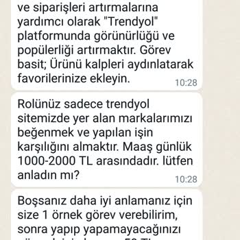 Trendyol İş Birliği Hakkında Şikayet