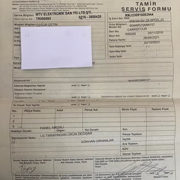 LG Oled TV Arızası Ve Başıma Gelenler