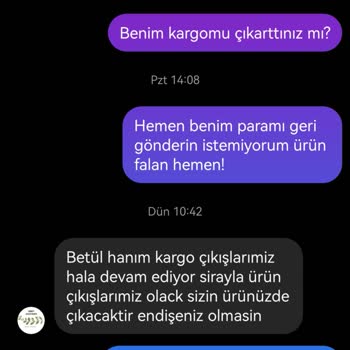 Mery Babynest Hizmet Ve Ücret İadesi Alamadık