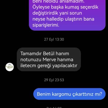 Mery Babynest Hizmet Ve Ücret İadesi Alamadık