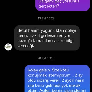 Mery Babynest Hizmet Ve Ücret İadesi Alamadık