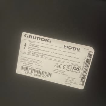 Grundig Televizyon Wi-fi Bağlanmıyor