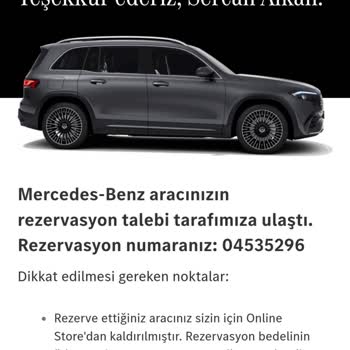 Mercedes-Benz Para İadesi Yapmıyor