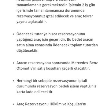 Mercedes-Benz Para İadesi Yapmıyor