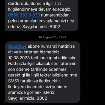 Millenicom Aboneliği İptal Ettirdikten Sonra Gelen Haksız Fatura